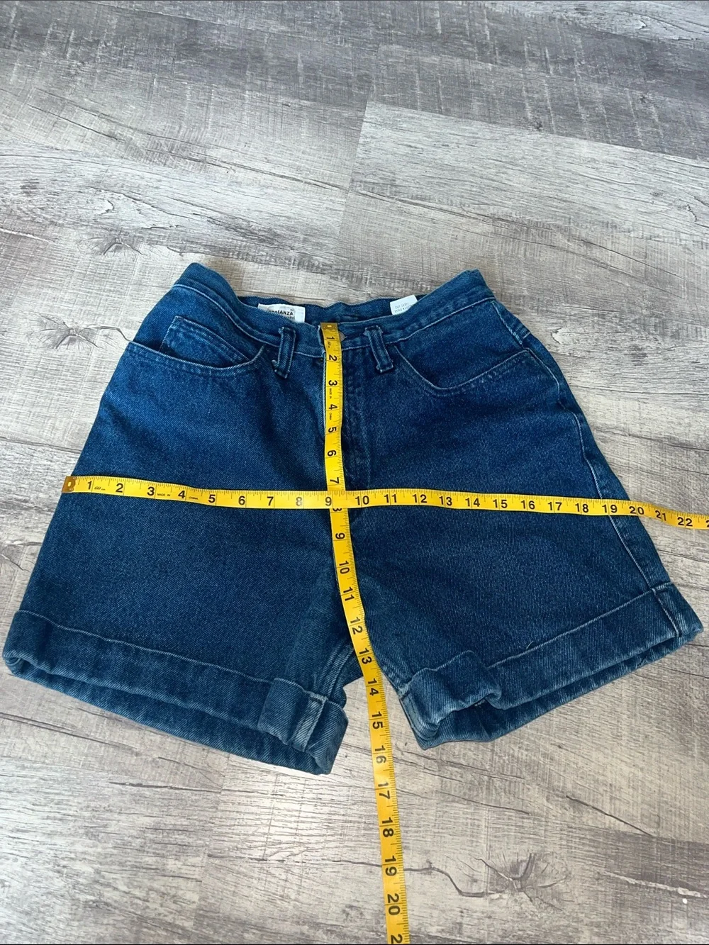 Vintage Sostanza denim shorts